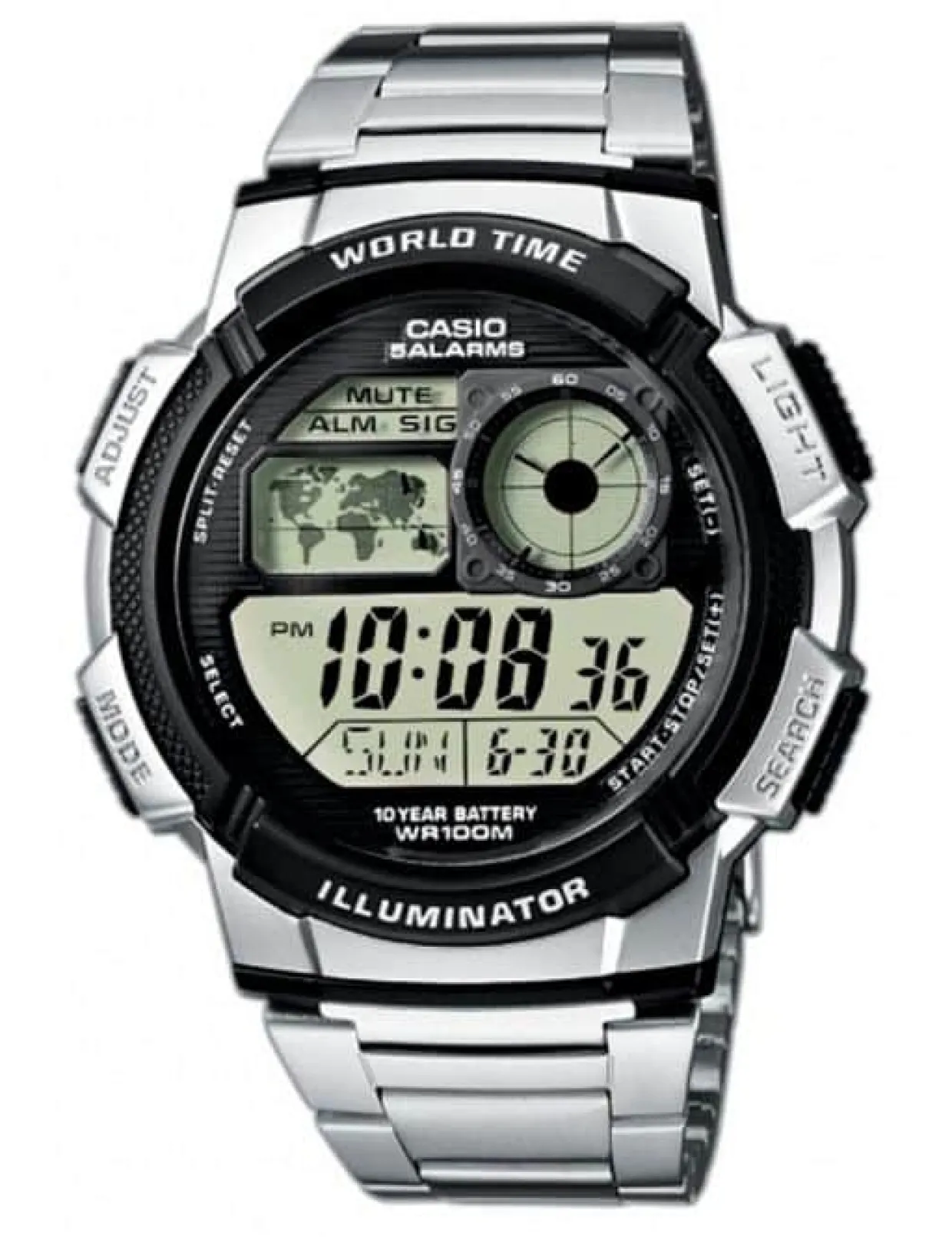 CASIO COLLECTION WORLD TIME - AE-1000WD-1AVEF