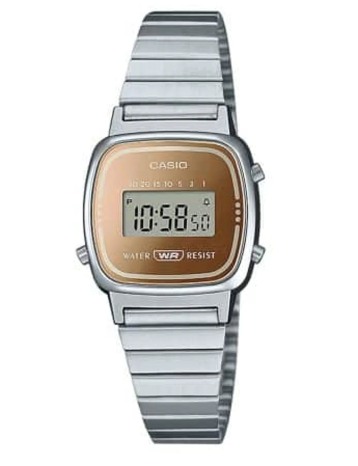 CASIO VINTAGE DIGITAL UR BRUN SKIVE - LA670WES-4AEF