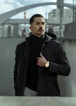 CERTINA POWERMATIC 80 UR HERRE GULDFARVET MED MESHLÆNKE - C0298073336100