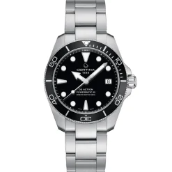 CERTINA UR DS ACTION STÅL MED LÆNKE - C0328071105100