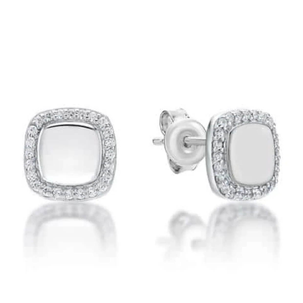 CHRISTOFFERSEN JEWELLERY ØRERINGE SØLV 6,5X6,5 MM - 3070968