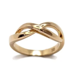 CHRISTOFFERSEN JEWELLERY RING 8 KARAT GULD MED UENDELIGHEDSTEGN - 5070008-3