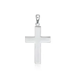 CHRISTOFFERSEN JEWELLERY VEDHÆNG SØLV MED KORS - 4010374