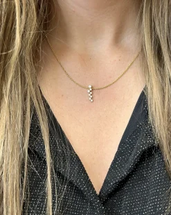 CHRISTOFFERSEN JEWELLERY VEDHÆNG 8 KARAT GULD MED ZIRKONIA - 4071256-3