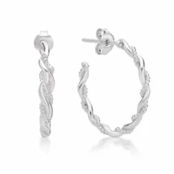 CHRISTOFFERSEN JEWELLERY ØRERINGE CREOL SNOET - 3011011