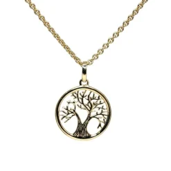 CHRISTOFFERSEN JEWELLERY LIVETS TRÆ VEDHÆNG 8 KARAT GULD - 4001543-3