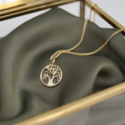 CHRISTOFFERSEN JEWELLERY LIVETS TRÆ VEDHÆNG 8 KARAT GULD - 4001543-3