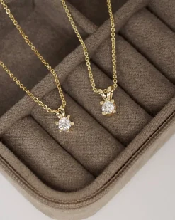 CHRISTOFFERSEN JEWELLERY EVA VEDHÆNG 14 KARAT GULD MED BRILLANT 0,38 CARAT – 4000516