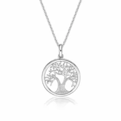 CHRISTOFFERSEN JEWELLERY HALSKÆDE MED LIVETS TRÆ STOR - 4011545