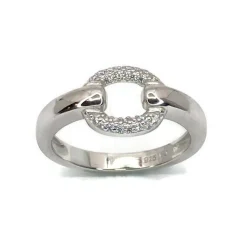 CHRISTOFFERSEN JEWELLERY RING SØLV MED ZIRKONIA - 5070962