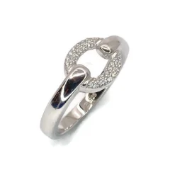 CHRISTOFFERSEN JEWELLERY RING SØLV MED ZIRKONIA - 5070962