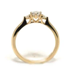 CHRISTOFFERSEN JEWELLERY RING 14 KARAT MED 0,42 CARAT BRILLANTER - 5000555