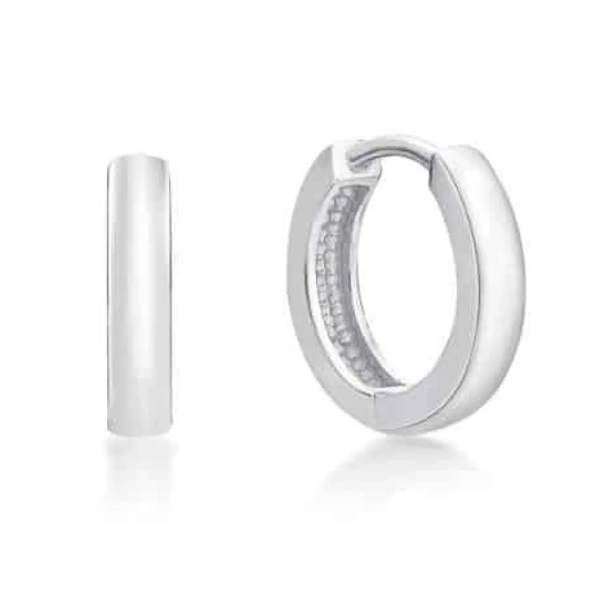 CHRISTOFFERSEN JEWELLERY ØRERINGE SØLV CREOL 3X12 MM - 3010044