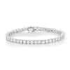CHRISTOFFERSEN JEWELLERY TENNIS ARMBÅND MED 4 MM ZIRKONIA 19 CM - 9010081