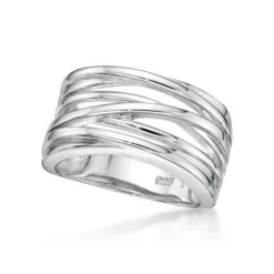 CHRISTOFFERSEN JEWELLERY SØLV RING UDEN STEN - 5010688