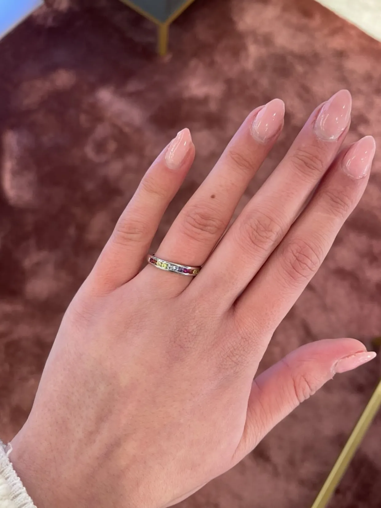 CHRISTOFFERSEN JEWELLERY SØLV RING RAINBOW - 5010778-6