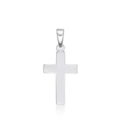 CHRISTOFFERSEN JEWELLERY VEDHÆNG KORS MASSIV 20X11 MM - 4010095