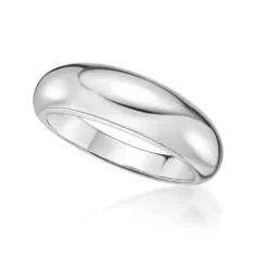 CHRISTOFFERSEN JEWELLERY SØLV RING ELLIPSE - 5071016