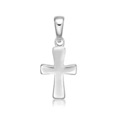 CHRISTOFFERSEN JEWELLERY VEDHÆNG KORS MASSIV 16X10 MM BUET - 4710092