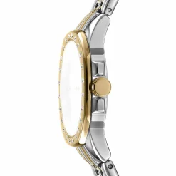 DKNY BROOKLYN MINI UR DAME STÅL OG GULD FARVET MED LÆNKE - DK1L013M0095