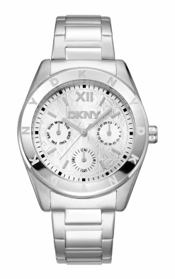 DKNY CHAMBERS MULTI SPORT STÅL MED LÆNKE - DK1L015M0025