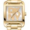 DKNY CITY MAXI UR DAME GULD FARVET MED LÆNKE - DK1L001M0045