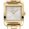 DKNY CITY MIDI UR DAME GULD FARVET MED LÆNKE - DK1L004M0055