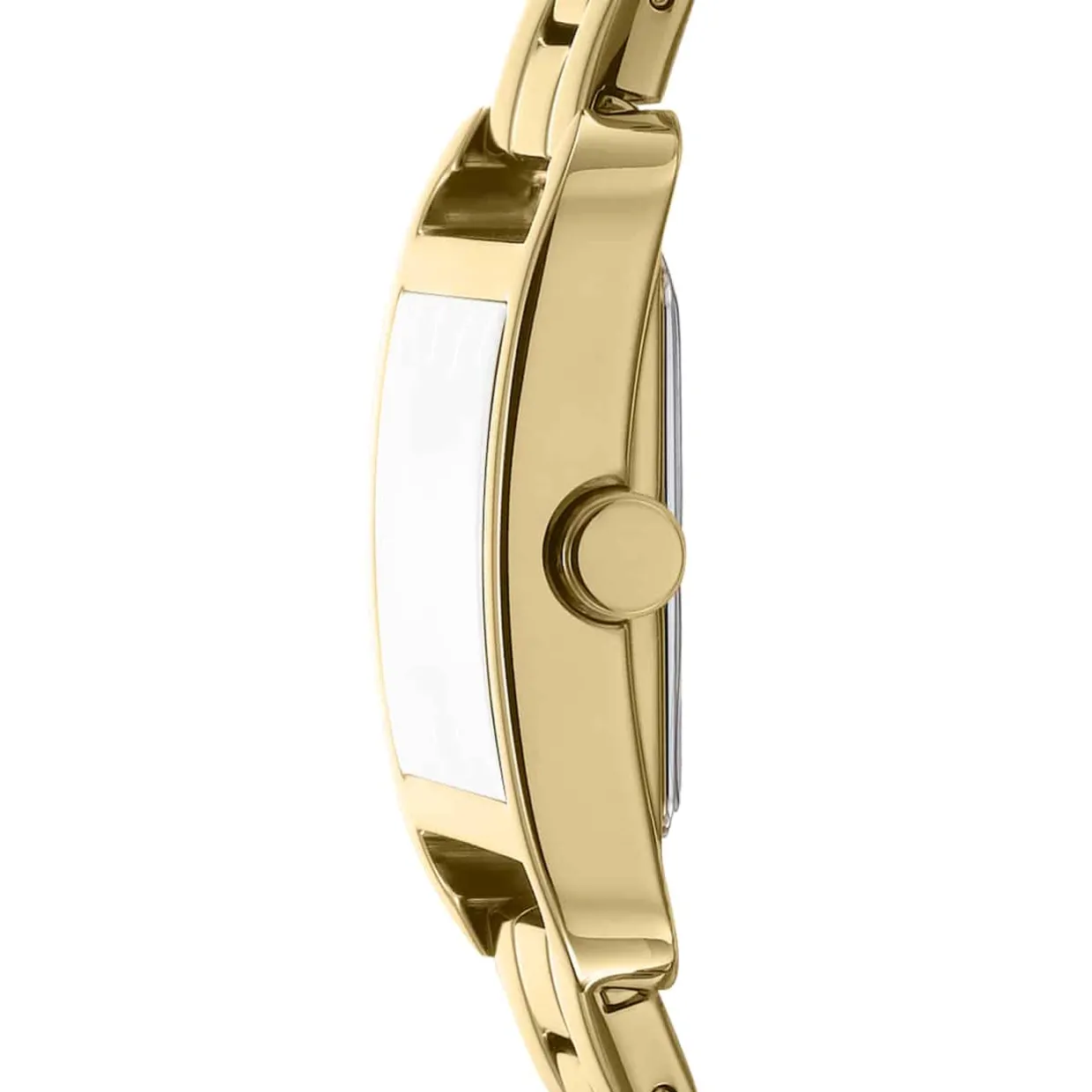 DKNY CITY MIDI UR DAME GULD FARVET MED LÆNKE - DK1L004M0055