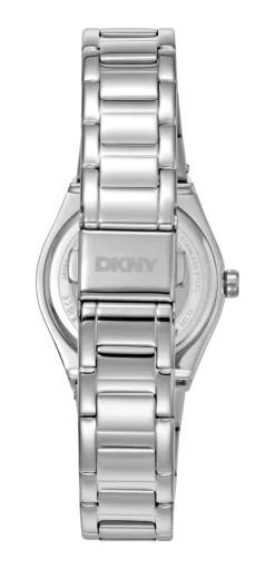 DKNY DAME EVENING UR DAME MED STEN I STÅL - DK1L100M0045