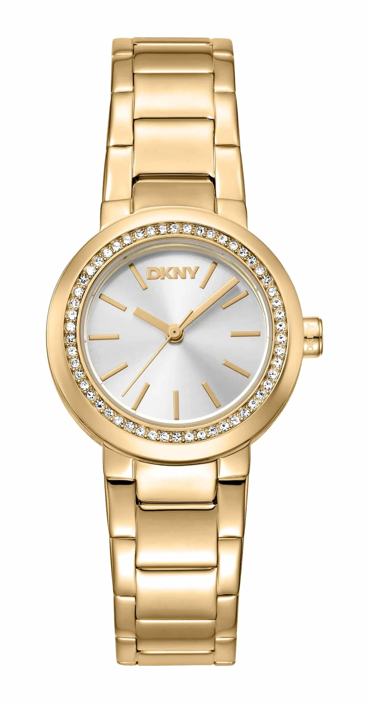 DKNY EASTSIDE MINI UR DAME GULD FARVET MED LÆNKE - DK1L024M0135