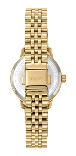 DKNY EVERYDAY UR DAME I GULD FARVET STÅL - DK1L086M0055