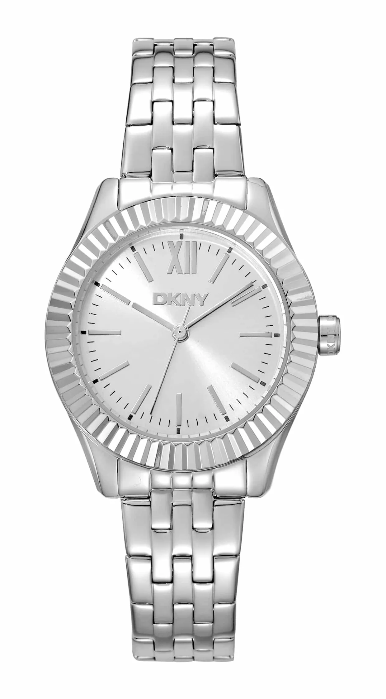DKNY EVERYDAY UR DAME STÅL MED LÆNKE - DK1L017M1045