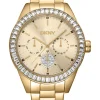 DKNY NOLITA MULTI GLITZ UR DAME GULD FARVET MED LÆNKE - DK1L027M0045