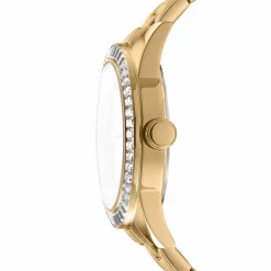 DKNY NOLITA MULTI GLITZ UR DAME GULD FARVET MED LÆNKE - DK1L027M0045