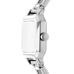 DKNY URBAN UR DAME FIRKANTET I STÅL MED LÆNKE - DK1L124M0015