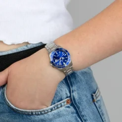 FESTINA BOYFRIEND UR STÅL MED BLÅ SKIVE - F20503/3