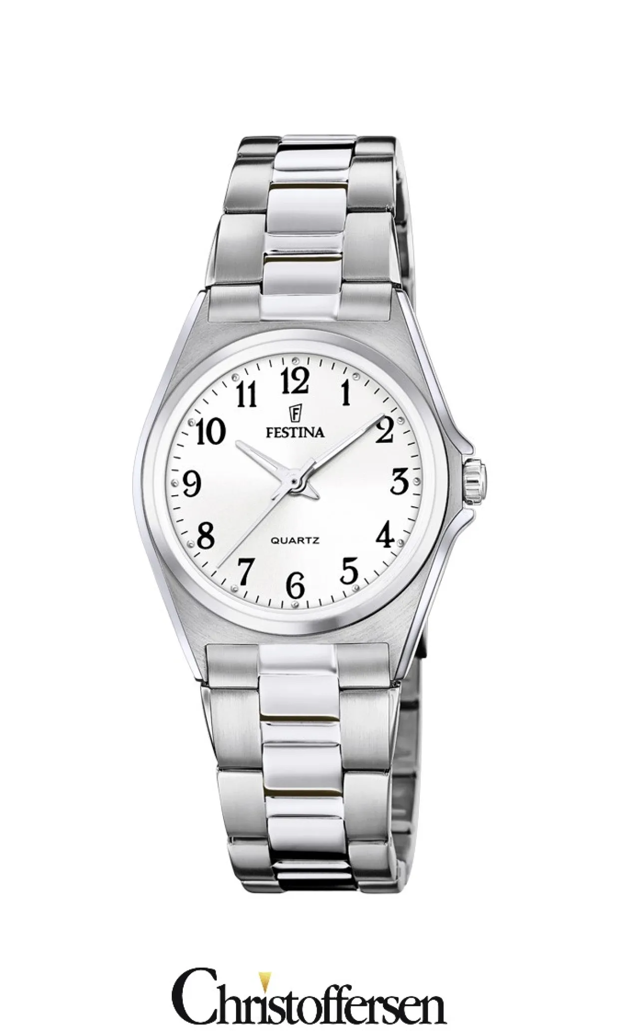 FESTINA CLASSIC DAME UR STÅL MED LÆNKE - F20553/1