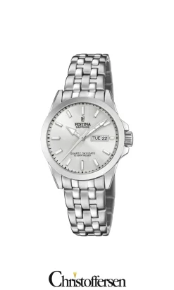 FESTINA CLASSIC UR DAME MED SAFIRGLAS - F20559/2