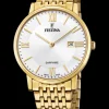 FESTINA HERRE UR GULDDOUBLÉ SLIM SWISS MADE - F20020/1