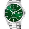 FESTINA SWISS MADE UR HERRE MED GRØN SKIVE - F20024/6