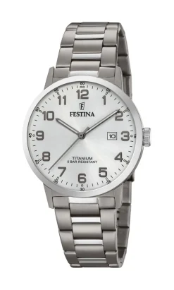 FESTINA TITAN UR HERRE MED TAL OG DATO - F20435/1