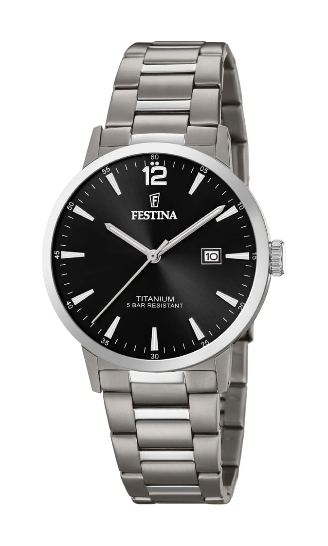 FESTINA TITANIUM UR HERRE MED DATO - F20435/3