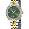 FESTINA UR DAME MED GRØN SKIVE - F16868/4