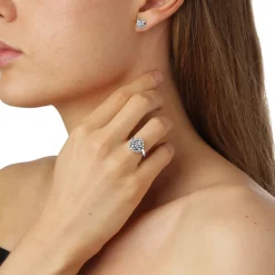 FLORA DANICA DILD RING SØLV - DF-Ri-S