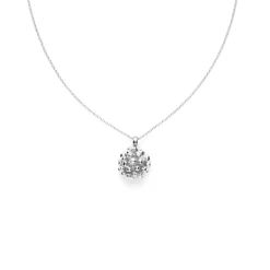 FLORA DANICA DILD SØLV HALSKÆDE - DF-Ne-S