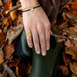 FLORA DANICA FORGLEMMIGEJ RING FORGYLDT SØLV - FMN-STRI-G