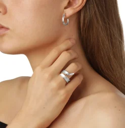 FLORA DANICA GRÆS RING SØLV STATEMENT - GR-StRi-S