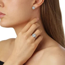 FLORA DANICA PERSILLE RING SØLV - PAR-Ri-S