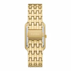FOSSIL RAQUEL FIREKANTET UR DAME GULD FARVET - ES5304