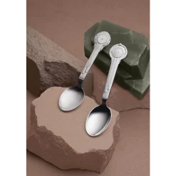 GENSE SØLV KLOKKE DÅBSKE MATTERET - 20160